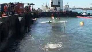 Raising and refloating the wrecked Southern Harrier [upl. by Howell]