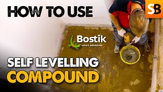 How to Use Self Levelling Compound with Bostik [upl. by Shaefer]