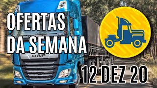 🚚 OFERTAS DE CAMINHÕES DA SEMANA  12Dez20 [upl. by Bainter126]