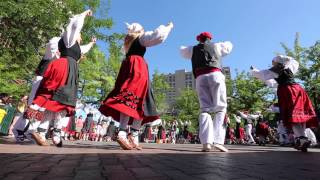 Oinkari Basque Dancers of Boise at Alive After Five [upl. by Yecak]