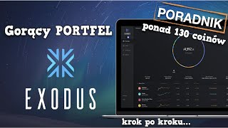 Portfel Exodus  Ponad 130 kryptowalut poradnik 2025 [upl. by Rramahs]