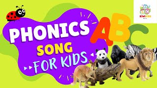 ABC Phonics song  Nursery Rhymes  Kiwi Kids Media For Kids [upl. by Brandwein590]