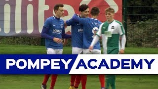 Academy Highlights Pompey U18s 10 Plymouth Argyle U18s [upl. by Arodnahs652]