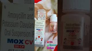 mOX CV DS 457mg 5ml syrup details in hindi medical review [upl. by Antebi]