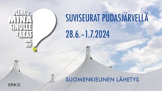 Suviseurat Pudasjärvellä 2024 torstai 276 kello 2030 [upl. by Welles]