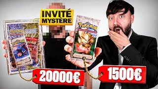 20 000 EUROS ON OUVRE 1 BOOSTER POKÉMON À 1500 EUROS EX FRANÇAIS [upl. by Channa]