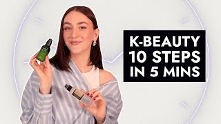 What is the 10 Step Korean Skincare Routine  Super easy to understand in 5 minutes [upl. by Hoes]