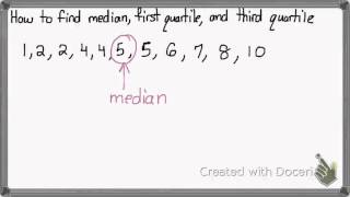 median Q1 Q3 [upl. by Eiznek]