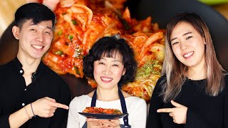 Mom Teaches Korean Americans How To Make Kimchi [upl. by Fakieh854]