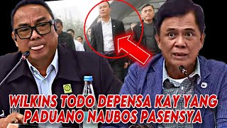 WILKINS VILLANUEVA PINAGTANGG0L SI MICHAEL YANG  PADUANO NAUBOS ANG PASENSYA [upl. by Naahs238]