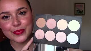 LOOK CON PALETA DE ILUMINADORES DE VEGAS COSMETICS [upl. by Foscalina]