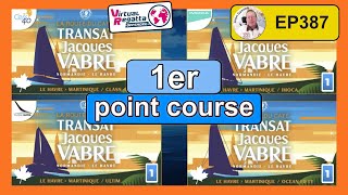 Transat Jacques Vabre  1er Point Course   Virtual Regatta Offshore  Jenri Gaming  EP387 [upl. by Corydon]