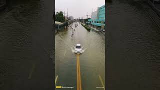 tirona highwa to aguinaldo highway sm bacoor flood calamity thunderstorm typhoon climatechange [upl. by Ametaf]