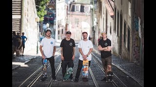 Lisbon Skateboard Tour  Blue Tomato [upl. by Ymij]