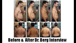 Ketosis amp Intermittent Fasting BeforeAfter Dr Berg Skype with Joe Busuttil [upl. by Lessig]