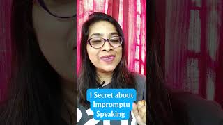 What is Impromptu Speaking  Extempore  Public Speaking Tips [upl. by Aivekahs]