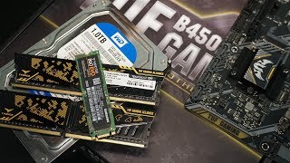 Menggabungkan HDD dan SSD dengan AMD StoreMI Ft ASUS TUF B450MPLUS GAMING [upl. by Fritts]