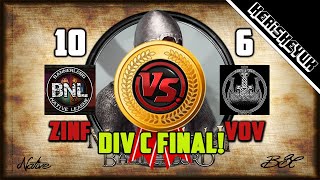 Zinfandel vs VoV BNL Div C Final  Mount and Blade 2 Bannerlord [upl. by Harden]