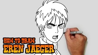 How to Draw Eren Yeager  Attack on Titan Video Lesson [upl. by Jada329]