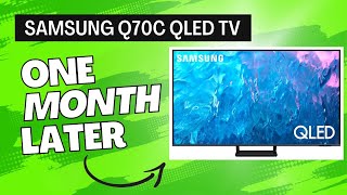 Samsung Q70C QLED TV 1 Month Later Review [upl. by Euqinahc]