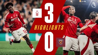 Ola Aina THUNDERBOLT 🤯  Forest 30 West Ham United  Premier League Highlights [upl. by Aiekahs29]