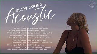 Acoustic Slow Songs 2022  Top 20 Slow Songs Collection 2022 [upl. by Cornia]