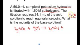 Simple Acid and Base Titration Video [upl. by Gahan]