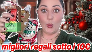 REGALI PAZZESCHI SOTTO I 10 EURO🎁🎄🔝Kit e non 🎉 [upl. by Eat911]