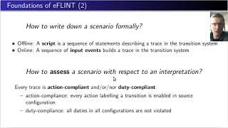 eFLINT A DomainSpecific Language for Executable Norm Specifications [upl. by Stedman]