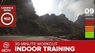 30 Minute Workout  Indoor Cycling Hill Climb Training [upl. by Unhsiv]