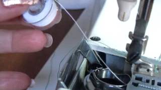 How to thread and use Elna SU sewing machine [upl. by Delfine]