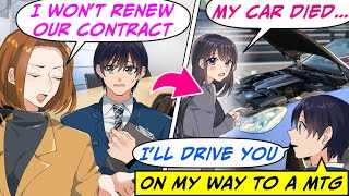 I Lost My Clients and Failed To Meet My Quota But When I Help a Woman in Need…RomCom Manga Dub [upl. by Schou]