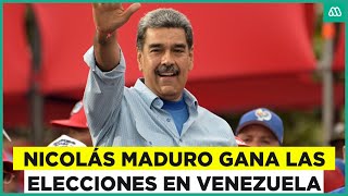 Nicolás Maduro gana las elecciones en Venezuela CNE entrega resultados oficiales [upl. by Novikoff392]