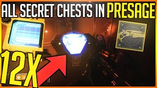 How To Get ALL 12 Secret LOOT Chests in Presage Tucked Away Triumph Guide 112  Destiny 2 [upl. by Chilton]