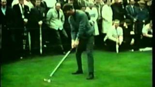 George Knudson 1967 Golf Swing [upl. by Ahsitnauq350]