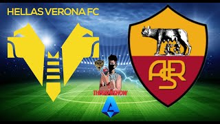 VERONA vs ROMA  DIRETTA LIVE  SERIE A 11° GIORNATA [upl. by Eirot]