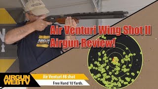 Air Venturi Wing Shot II Air SHOTGUN  Improved Ammo Power and Accuracy  Review by AirgunWeb [upl. by Lefton427]