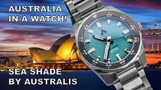 Australia In A Watch  Sea Shade By Australis  Available On Kickstarter JTWG [upl. by Ailiec926]