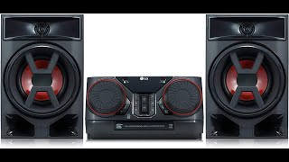 LG Xboom CK43 Micro Cadena Bluetooth y funciones DJ 300W [upl. by Robinia423]