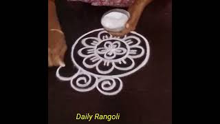 Karthika Masam mugguluDaily simple rangoli for Karthika Masamsmall kolam for every day [upl. by Ecyaj]