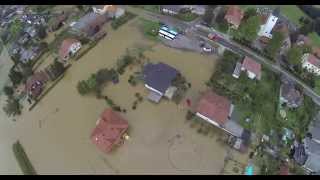 Lendava Mostje Velika Polana Turnišče  poplave 14 september 2014 [upl. by Enilreug]