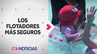 ¿CUÁLES FLOTADORES sí son seguros para los niños y niñas  CHV Noticias [upl. by Mazurek]