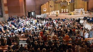 Lourdes 2023  Jour 2 une messe d’ouverture qui rassemble [upl. by Friederike]