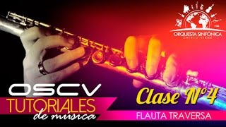 Tutorial flauta traversa clase nro 04 [upl. by Stephine]