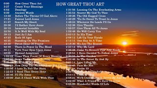 50 Popular Hymns  How Great Thou Art  Gospel Instrumental Music by Lifebreakhtrough [upl. by Martyn]