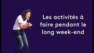 Korine Côté  Capsule radio – Les activités à faire pendant le long weekend [upl. by Wisnicki]