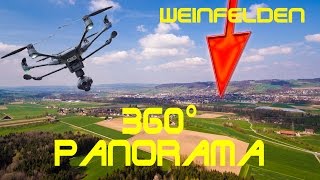 360° Panorama Weinfelden Rothenhausen Mettlen  Thurgau Schweiz  5 [upl. by Grove758]