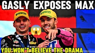 VERSTAPPENS KARTING SECRETS EXPOSED Gasly Reveals Shocking Aggression [upl. by Randie]