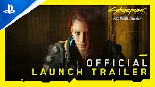 Cyberpunk 2077 Phantom Liberty  Official Launch Trailer  PS5 Games [upl. by Woll]