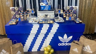 Adidas Shoe Box Table Cover DIY [upl. by Melamie961]